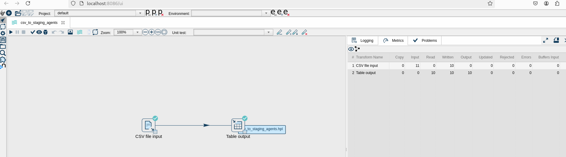 Pipeline csv_to_staging_agents